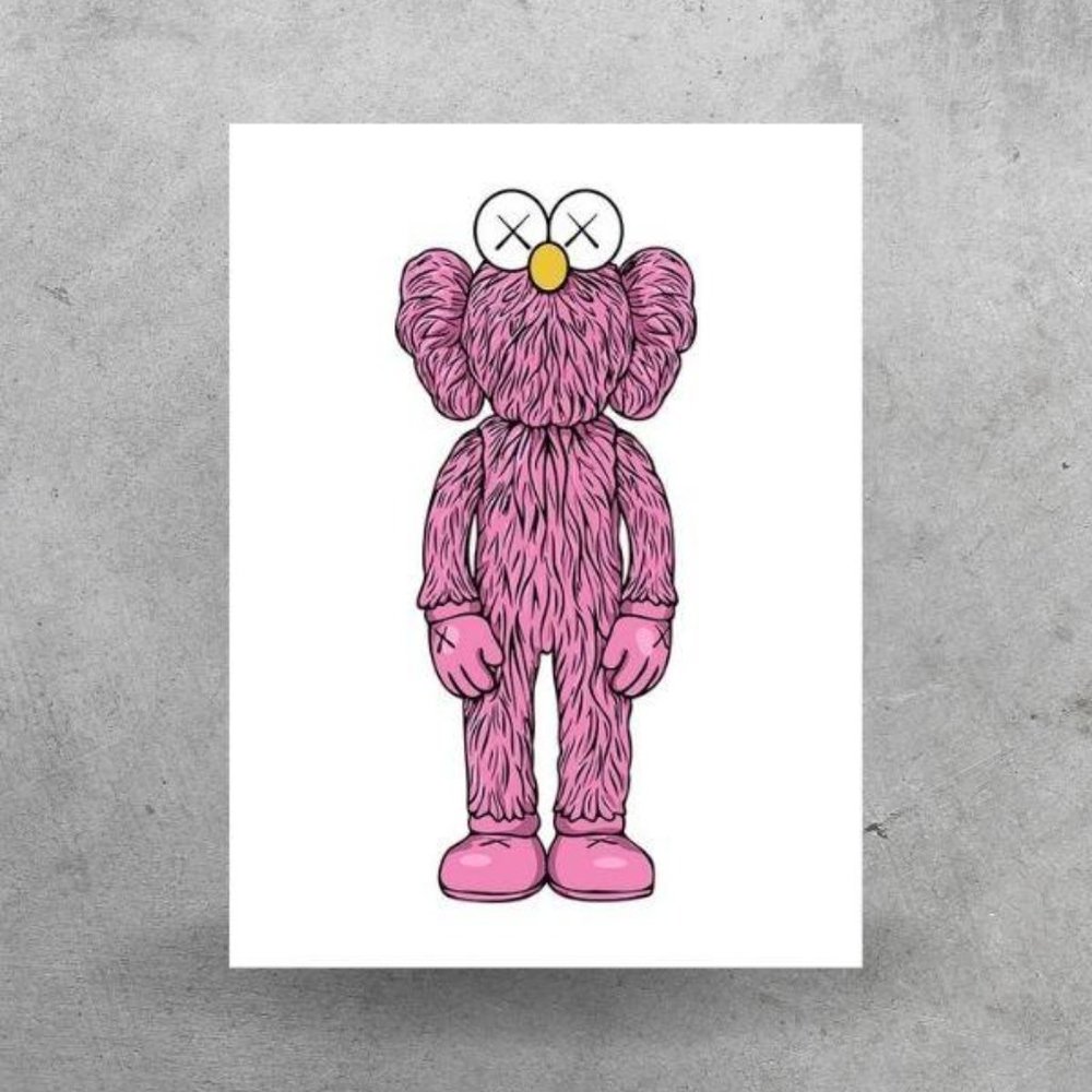 Kaws Bff Pink
